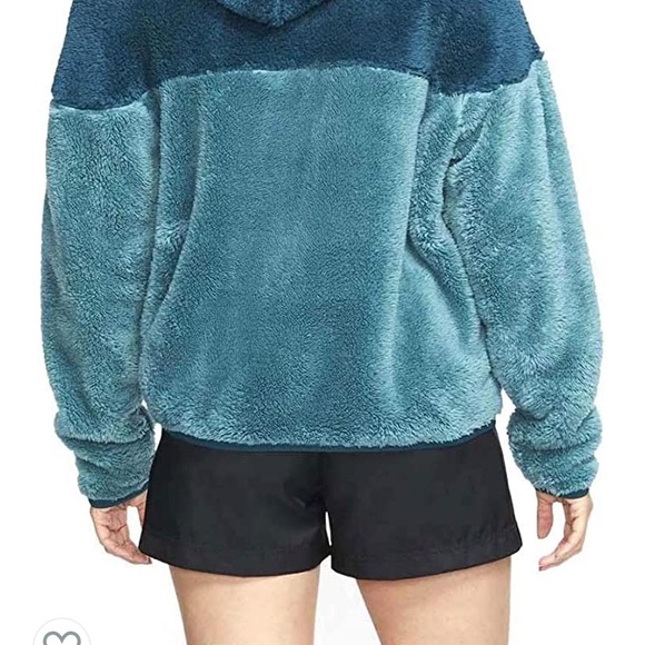 NIKE WINDRUNNER FLEECE/SHERPA JACKET HOOD - Picture 3 of 10